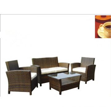 4PCS Set Brown Garden Treasures Furniture